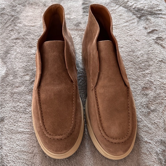 Bruno Magli Other - Bruno Magli men shoes - PRIMO HI CHUKKA - TAUPE SUEDE. MADE IN ITALY